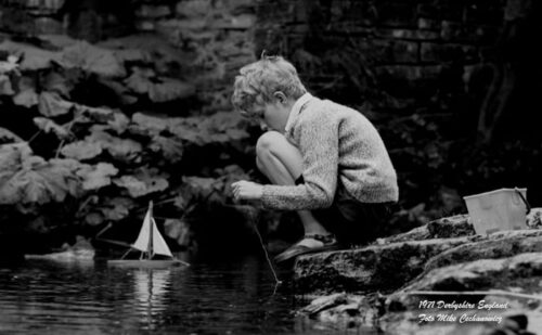 Boy and boat