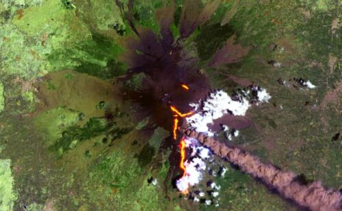Vulkanutbrudd etna