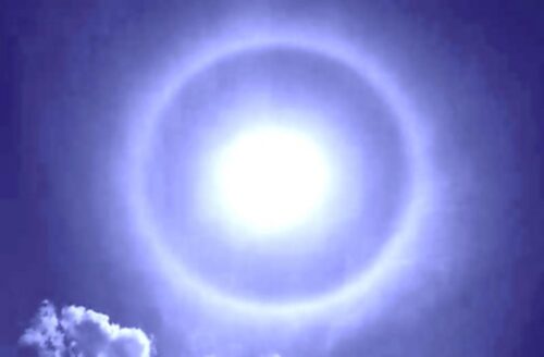 Hopi misty sun and moon