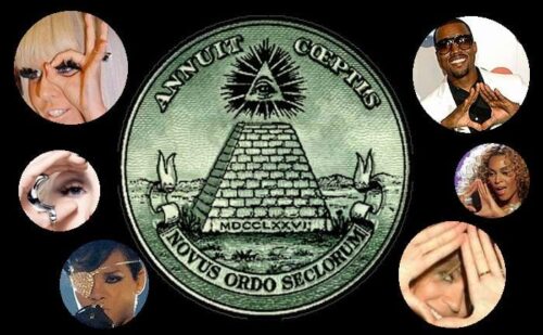 Illuminati pyramid eye showbiz gjesp