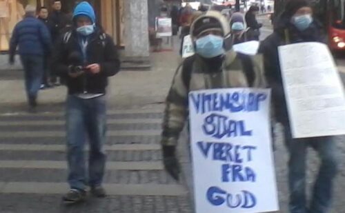 Chemtrails marsj i Oslo 19 marsj
