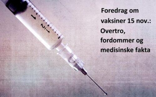 Vaksine foredrag 15 nov