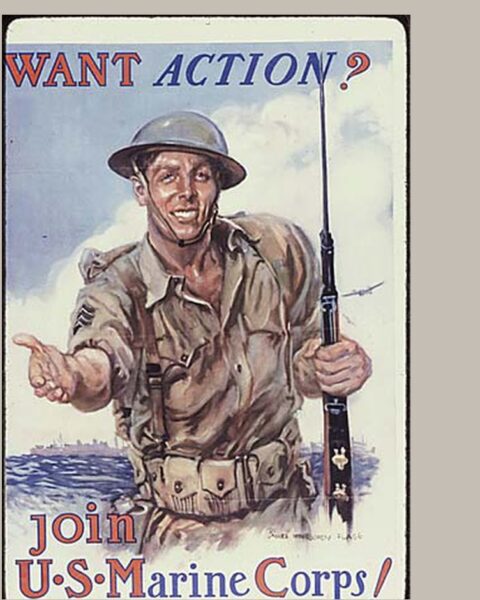 Det amerikanske marineinfanteriet hovedbildet