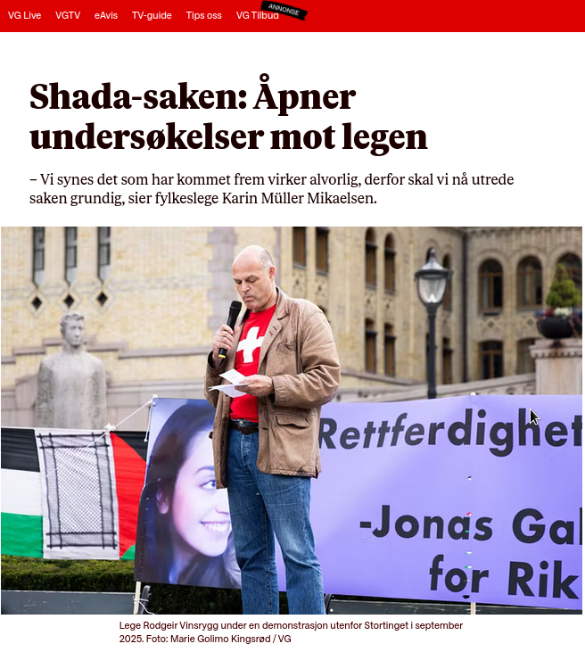 Vinsrygg fra VG