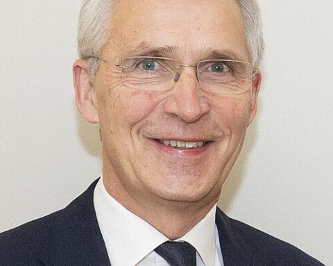 500px Jens Stoltenberg2C Minister of Finance of Norway2C at the Munich Security Conference in Munich2C Germany on February 142C 2025 28cropped29
