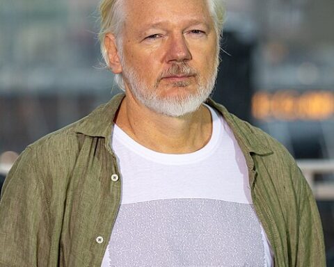 500px Julian Assange at 2025 Cannes The Six Billion Dollar Man Photocall 3 28cropped29