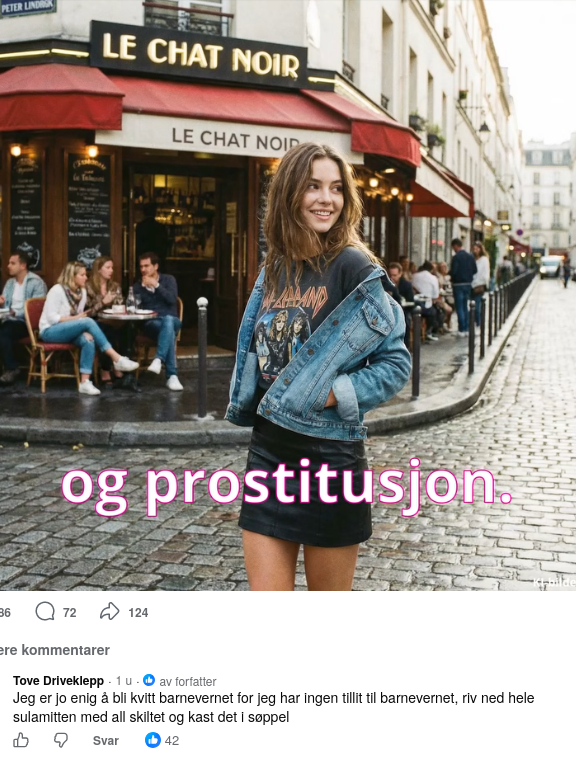 Barnevern prostitusjon
