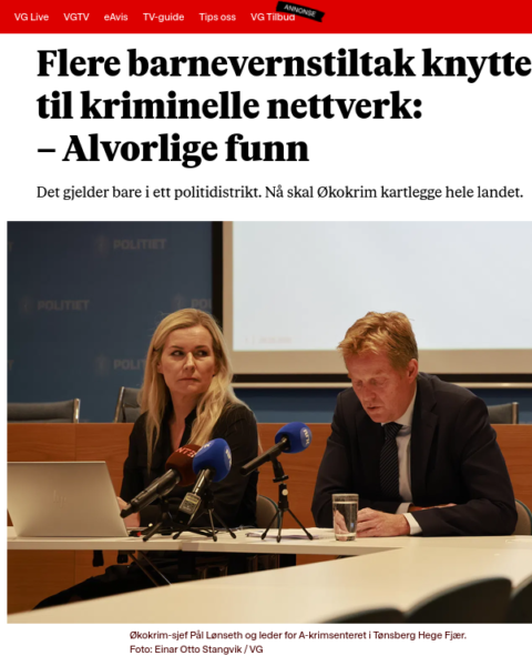 Kriminelleibarnevernet