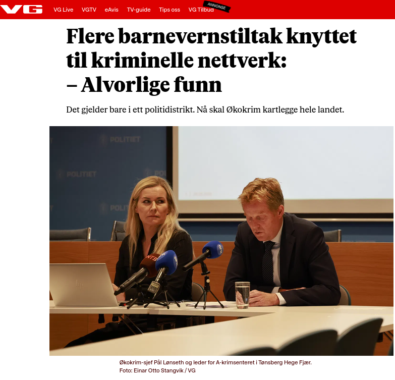 Kriminelleibarnevernet