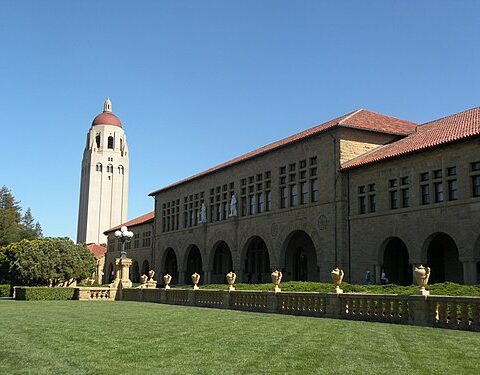 500px Stanford University campus Hoover Tower view 2014 05